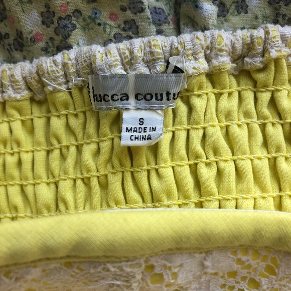 Lucca Couture Strapless Sundress size Small - Picture 6 of 8